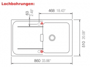 Schock Wembley D-100 U Unterbau, Puro