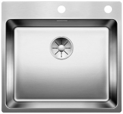 Blanco Andano 500-IF/A, InFino Ablauf, mit PushControl Ablauffernbedienung, 525245