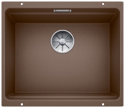 Blanco Etagon 500-U Silgranit PuraDur, Farbe champagner, InFino Ablauf, 522233