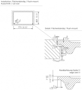 Schock Mono D-100XS FB Flchenbndig, Silverstone