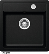 Schock Mono N-100 S A Einbau/Auflage, Magma