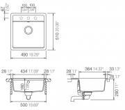 Schock Mono N-100 S A Einbau/Auflage, Silverstone
