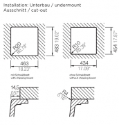 Schock Mono N-100 S U Unterbau, Magnolia