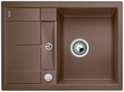 Blanco Metra 45 S Compact Silgranit PuraDur 2, Farbe muskat, 521885