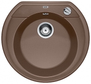 Blanco Rondoval 45 Silgranit PuraDur 2, Farbe muskat, 521917