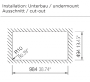 Schock Manhattan D-100 L U Unterbau, Croma