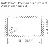 Schock Manhattan D-150 L U Unterbau, Croma