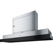 Franke Mythos FMY 908 POT BK, Flachschirmhaube, schwarz, 90 cm, mit 5 Jahren Garantie!