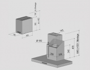 berbel permalyt BUR 125 FLU Umluftfilter mit Haltekonsole, 1090003