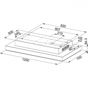 Franke Maris Built-Under FCBU 1204 C WH Insel-Esse, Edelstahl, 120 cm, Mit 5 Jahren Garantie!