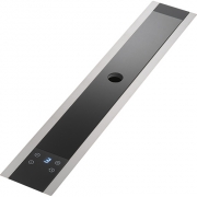 Franke Mythos Kochfeldabzug FMY 905 HE, schwarz, 9 cm, mit 5 Jahren Garantie!