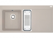 Franke Mythos MTG 651-100 Einbausp�le, Fragranit+, Farbe Sahara, Druckknopfventil, 114.0476.984