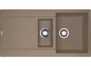 Franke Maris MRG 651 Fragranit+, Einbausple, Druckknopfventil, Farbe Cashmere, 114.0477.278