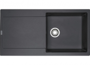 Franke Maris MRG 611-100 Fragranit+, Druckknopfventil, Farbe Onyx, 114.0477.353