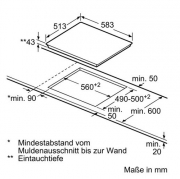 Constructa CM323052, Elektrokochstelle, Edelstahlrahmen, mit 5 Jahren Garantie!