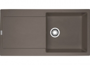 Franke Maris MRG 611-100 Fragranit+, Druckknopfventil, Farbe Umbra, 114.0477.362