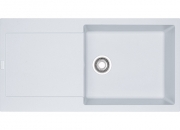 Franke Maris MRG 611-100 XL Einbausple Fragranit+, Farbe Glacier, 114.0477.373