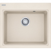 Franke Maris MRG 610-58 Fragranit+, Druckknopfventil, Farbe Magnolia, 114.0477.411