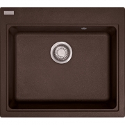 Franke Maris MRG 610-58 Fragranit+, Druckknopfventil, Farbe Chocolate, 114.0477.416