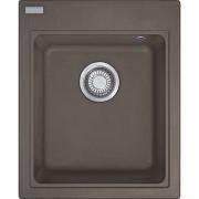 Franke Maris MRG 610-42, Fragranit+, Druckknopfventil, Farbe Umbra, 114.0477.451