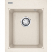 Franke Maris MRG 610-42, Fragranit+, Druckknopfventil, Farbe Magnolia, 114.0477.427