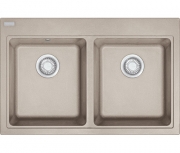 Franke Maris MRG 620, Fragranit+, Druckknopfventil, Farbe Sahara, 114.0477.535