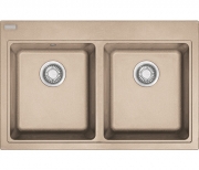 Franke Maris MRG 620, Fragranit+, Druckknopfventil, Farbe Beige, 114.0477.536