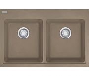 Franke Maris MRG 620, Fragranit+, Druckknopfventil, Farbe Cashmere, 114.0477.537