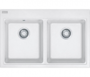 Franke Maris MRG 620, Fragranit+, Druckknopfventil, Farbe Glacier, 114.0477.533