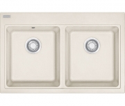 Franke Maris MRG 620, Fragranit+, Druckknopfventil, Farbe Magnolia, 114.0477.534