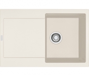 Franke Maris MRG 611 Fragranit+, Druckknopfventil, Farbe Magnolia, 114.0477.489