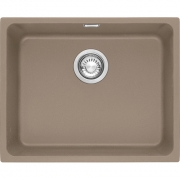 Franke Kubus KBG 210-53, Fragranit+, flchenbndig, Druckknopfventil, Farbe Cashmere, 135.0477.094