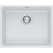 Franke Kubus KBG 210-53, Fragranit+, flchenbndig, Druckknopfventil, Farbe Glacier, 135.0477.020