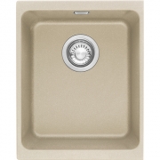 Franke Kubus KBG 210-37 Fragranit+, flchenbndig, Druckknopfventil, Farbe Sahara, 135.0477.103