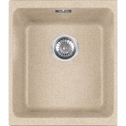 Franke Kubus KBG 210-37 Fragranit+, flchenbndig, Druckknopfventil, Farbe Beige, 135.0477.104