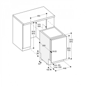 Gaggenau DF 250 141, Geschirrspler, Serie 200, voll integrierbar. Mit 5 Jahren Garantie!