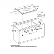 Gaggenau VI 492 111, Vario Flex-Induktions-Kochfeld Serie 400, 90 cm. Mit 5 Jahren Garantie!
