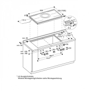 Gaggenau VI 492 111, Vario Flex-Induktions-Kochfeld Serie 400, 90 cm. Mit 5 Jahren Garantie!