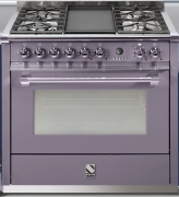 Steel Ascot 90, Rangecooker, 90 cm, Multifunktion, Farbe Ametista, A9F-6IAA, mit 5 Jahren Garantie!