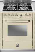 Steel Ascot 70, Rangecooker, 70 cm, Combisteam, Farbe Crema, A7S-4CR, mit 5 Jahren Garantie!