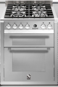 Steel Ascot 70, Rangecooker, 70 cm, Multifunktion, Farbe Edelstahl, A7FF-4SS, mit 5 Jahren Garantie!