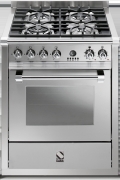 Steel Ascot 70, Rangecooker, 70 cm, Combisteam, Farbe Edelstahl, A7F-4ISS, mit 5 Jahren Garantie!