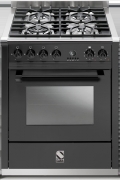 Steel Ascot 70, Rangecooker, 70 cm, Combisteam, Farbe Anthrazit, A7F-4IAN, mit 5 Jahren Garantie!