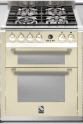Steel Ascot 70, Rangecooker, 70 cm, Multifunktion, Farbe Crema, A7FF-4CR, mit 5 Jahren Garantie!