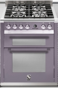 Steel Ascot 70, Rangecooker, 70 cm, Multifunktion, Farbe Ametista, A7FF-4AA, mit 5 Jahren Garantie!