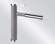 Blanco Linee-S Silgranit-Look, Farbe muskat/chrom, 521705