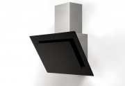 Novy Vision Wandhaube 7838,  Glas schwarz Wandhaube, Umluftversion, mit 5 Jahren Garantie