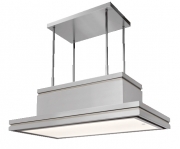 Steel Genesi Isola 130 Inselhaube, Sabbia, 130 cm, GKS130SA, mit 5 Jahren Garantie!