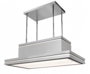 Steel Genesi Isola 130 Inselhaube, Nuvola, 130 cm, GKS130NA, mit 5 Jahren Garantie!