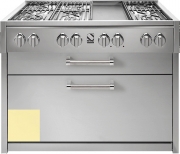 Steel Genesi 120, Kchenmodul, 120 cm, Farbe Crema, G12C-6TCR, mit 5 Jahren Garantie!